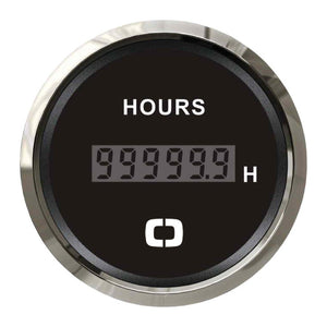 Digital hour counter black/glossy - foto originale Osculati Srl