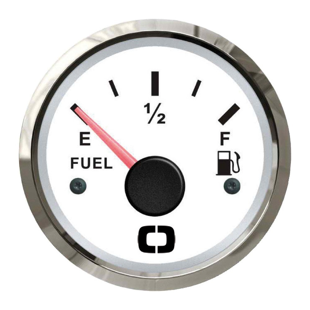 Fuel level gauge 240/33 ohm white/glossy - foto originale Osculati Srl