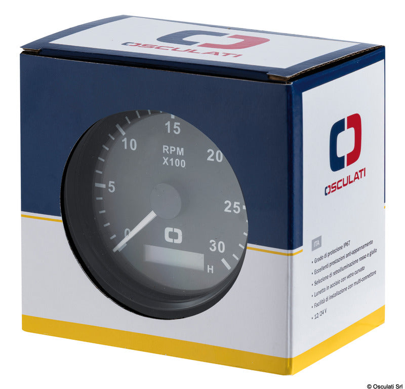 Quartz watch black/glossy - foto originale Osculati Srl
