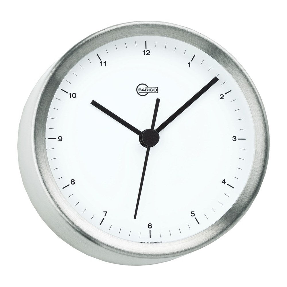 Barigo Steel quartz clock - foto originale Osculati Srl