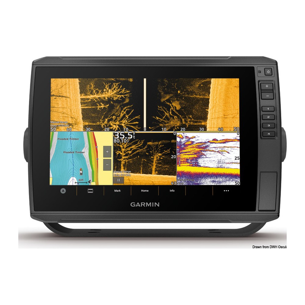 Garmin ECHOMAP™ Ultra 2 102sv 10" w/transducer - foto originale Osculati Srl