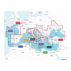 GARMIN Navionics+ REGULAR cartography - foto originale Osculati Srl