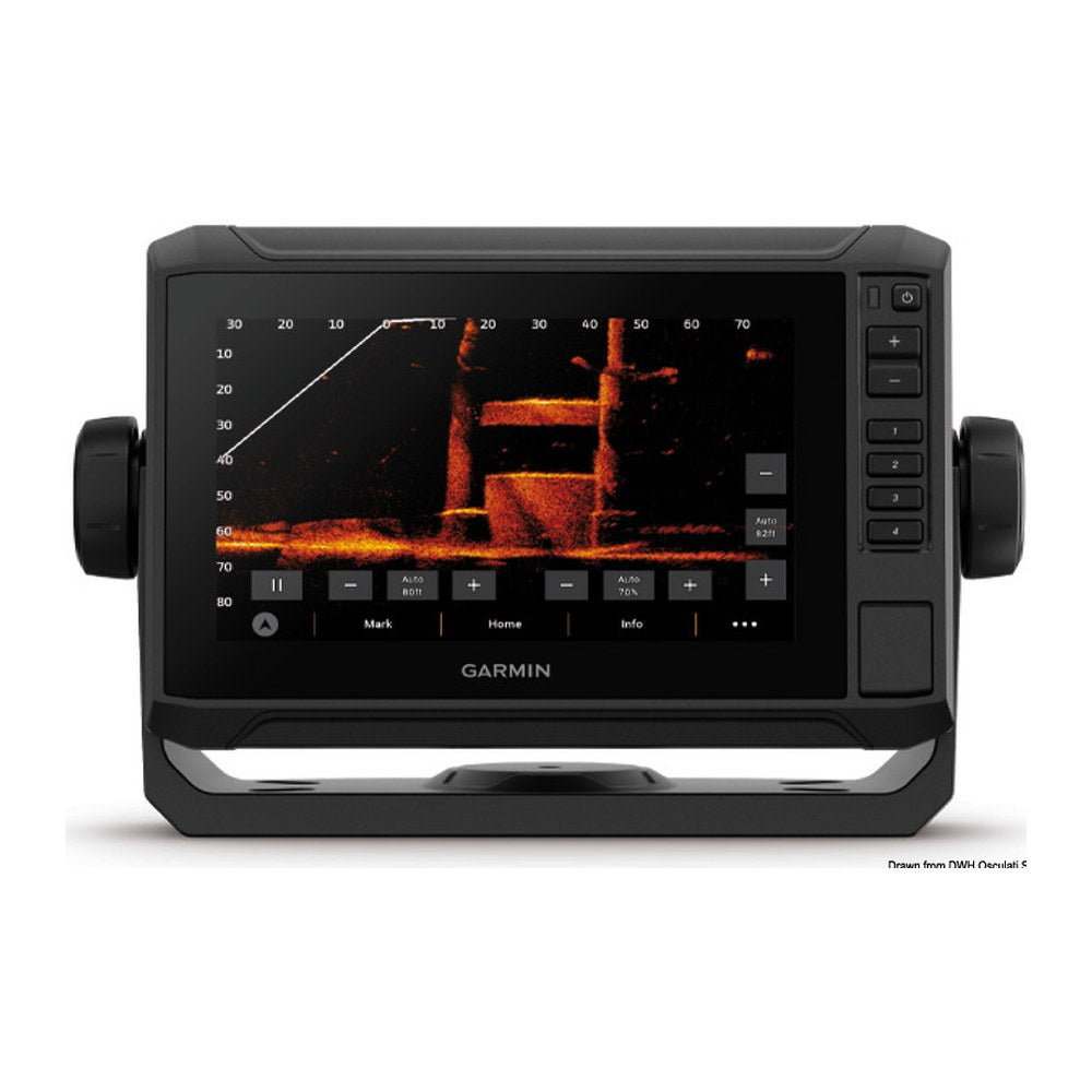 GARMIN echoMAP UHD2 chartplotter 72sv w/ transducer - foto originale Osculati Srl