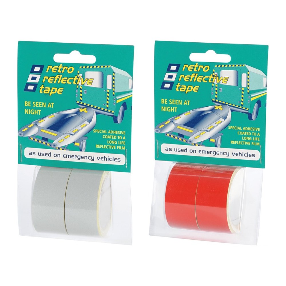 PSP Marine Tapes Reflective self-adhesive tape white 2.5 m x 25 mm - foto originale Osculati Srl