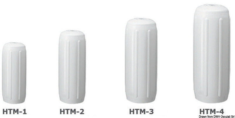 Polyform HTM1 fender white - foto originale Osculati Srl