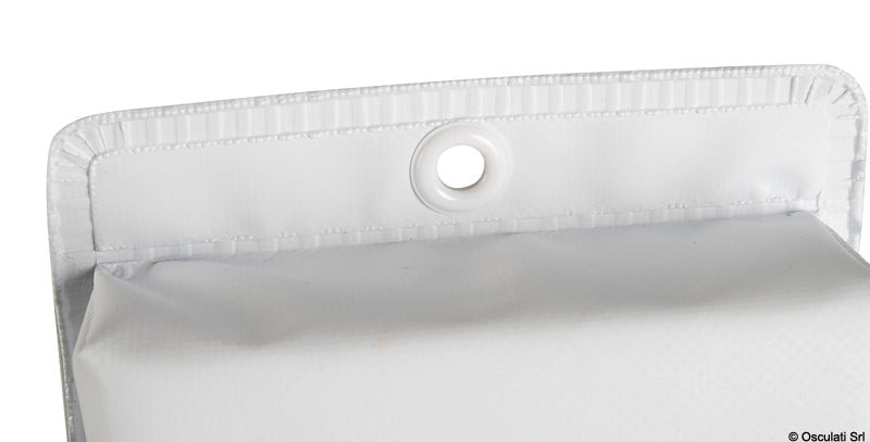 Flat PVC fender white 762 mm - foto originale Osculati Srl