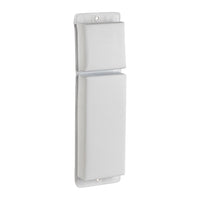 Flacher Fender aus PVC, weiß 762 mm