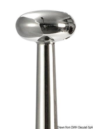 Flagstaff 750 mm Ø 25 mm - foto originale Osculati Srl