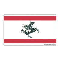 Vlag Toscane 30 x 45 cm