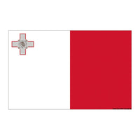 Vlag Malta 50 x 75 cm