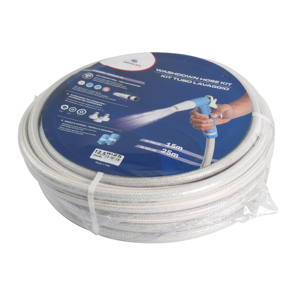 Boat washing kit 15m-hose - foto originale Osculati Srl