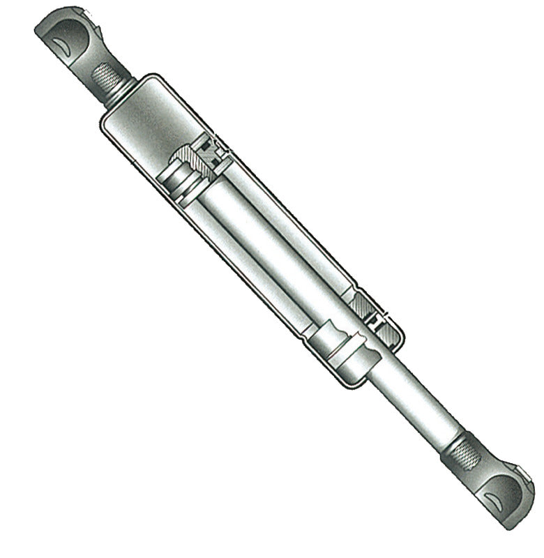 Gas spring w/ball head AISI 316 254 mm 9 kg - foto originale Osculati Srl