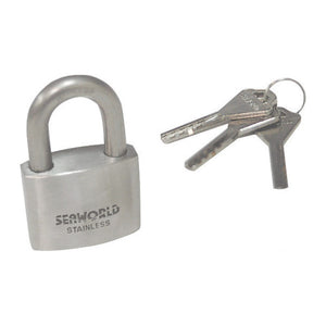 Heavy duty AISI316 padlock arc 30 mm - foto originale Osculati Srl