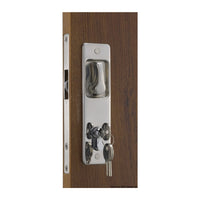 Cerradura exterior tipo Yale 16/38 mm con enganche enrasado