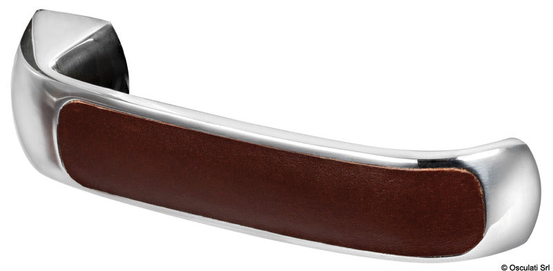 Handles LEATHER w/Yale lock external/internal left - foto originale Osculati Srl