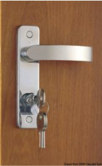 Handless lock internal left - foto originale Osculati Srl