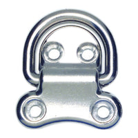 Klappbares Auge mit 4 Bohrlöchern AISI316 51x51 mm