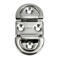 Pad eye 45x87 mm doppio anello 6 mm BL 3600 kg