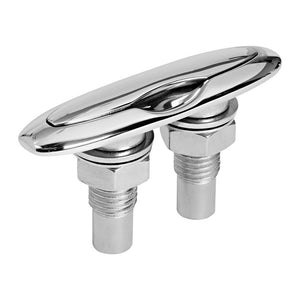 Retract push-up cleat mirrorpolished AISI316 134mm - foto originale Osculati Srl