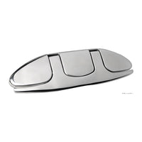 Fällbar knap spegelblank AISI316 115 mm