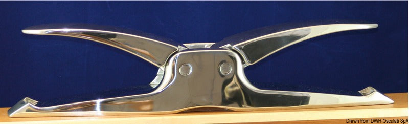 WING pop-up cleat AISI316 480x75 mm - foto originale Osculati Srl