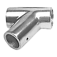 Raccordo lega leggera T 60° 30 mm
