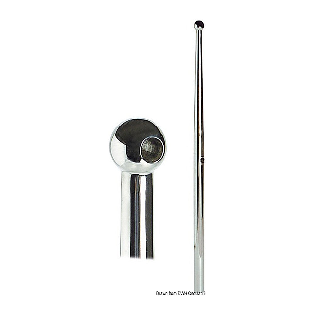 Stanchion for female base AISI316 450 mm - foto originale Osculati Srl