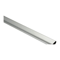 Ovales Rohr, poliert u. eloxiert 40x20 mm (2er-Pack)
