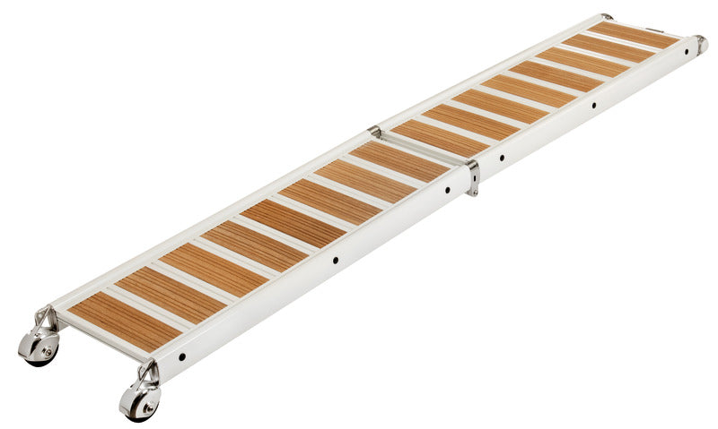 Foldable gangway lacquered white 260 cm - foto originale Osculati Srl