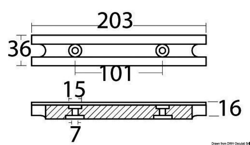 Tecnoseal Magnesium rod anode for Yamaha und Mariner - foto originale Osculati Srl