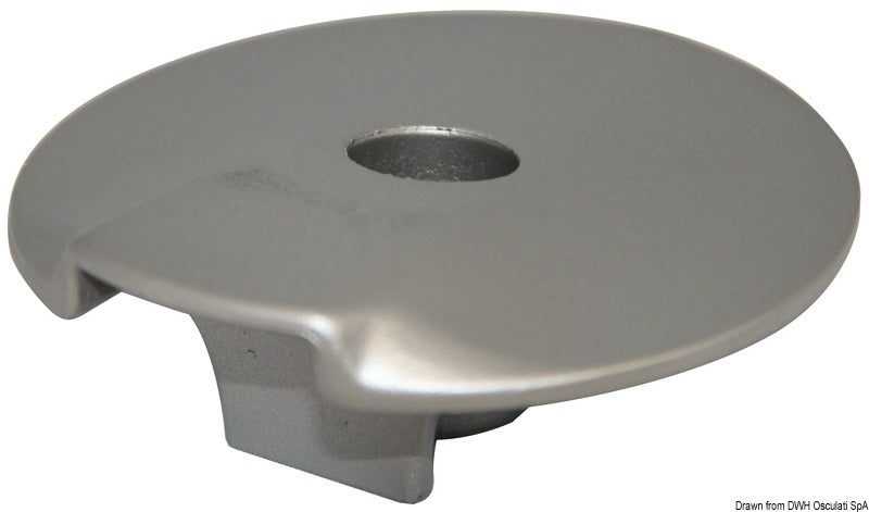 Tecnoseal Engine plate aluminium anode 200/350 HP - foto originale Osculati Srl