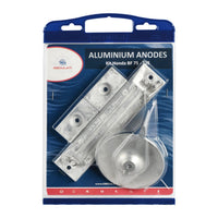 By Tecnoseal Kit de ánodos de zinc para fueraborda Honda 75/225 HP