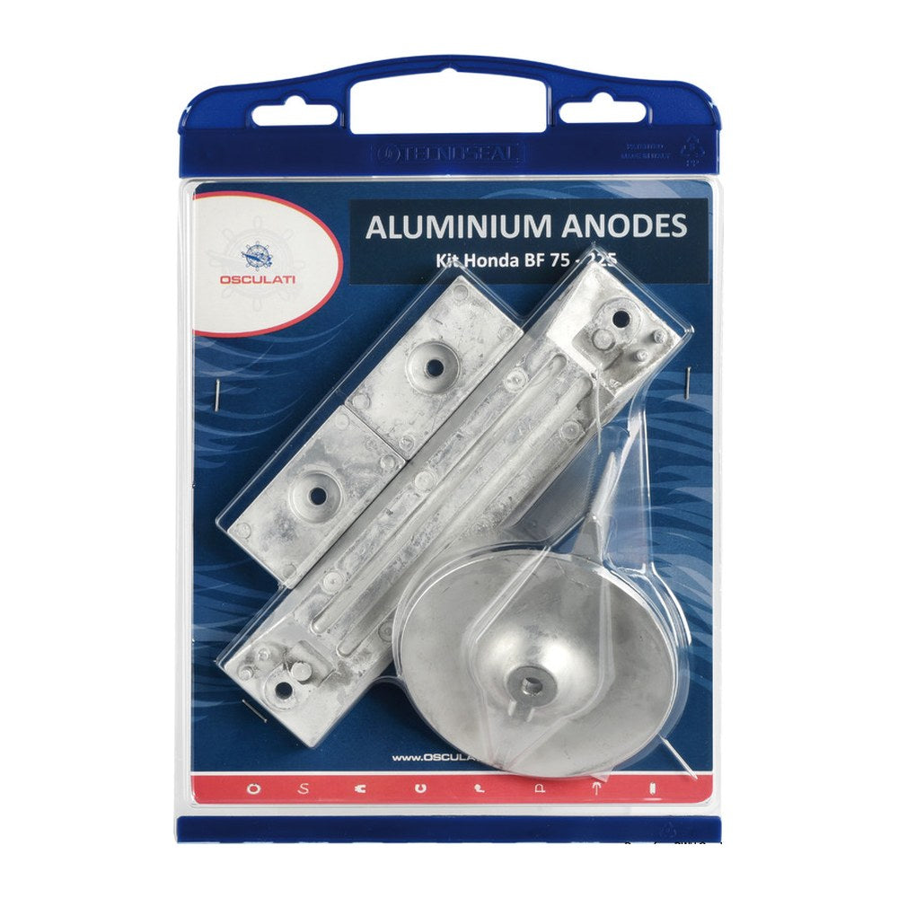 Osculati by Tecnoseal Aluminium anode kit for Honda outboards 75/225 HP - foto originale Osculati Srl