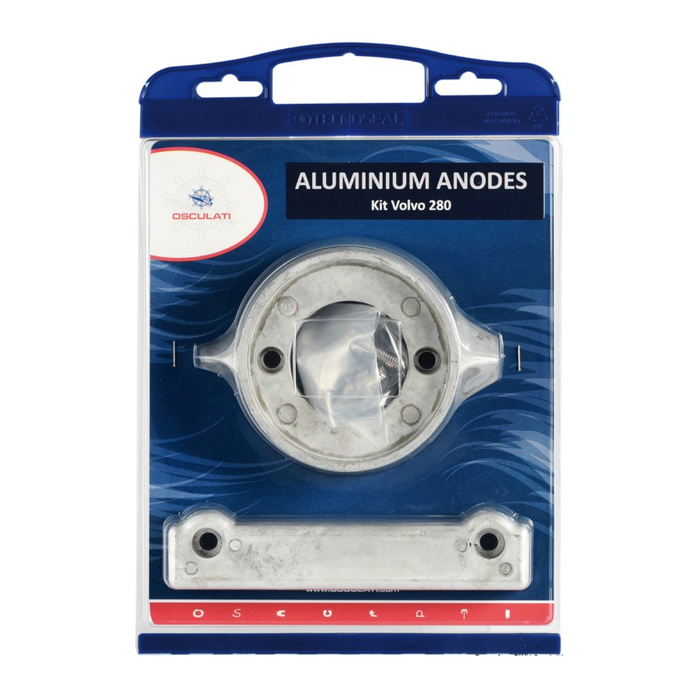 Osculati by Tecnoseal Anode kit for Volvo engines 280 magnesium - foto originale Osculati Srl