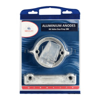 By Tecnoseal Kit de ánodos para motores Volvo 280DP zinc