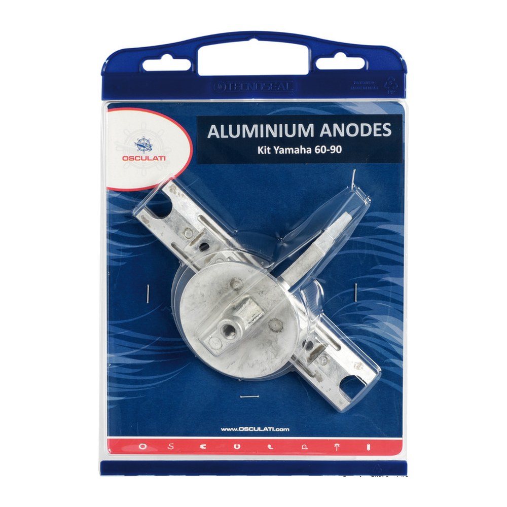 Osculati by Tecnoseal Anode kit for Yamaha outboards 60/90 zinc - foto originale Osculati Srl