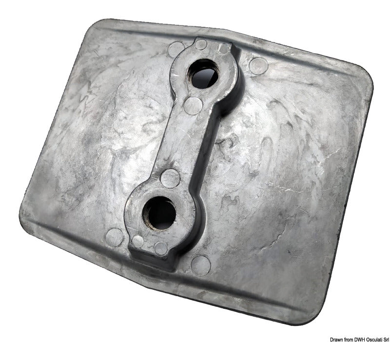 Tecnoseal Mercury V6/V8 aluminium anode - foto originale Osculati Srl