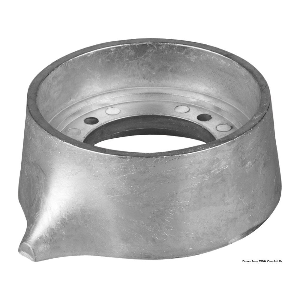 Tecnoseal Aluminium collar anode for Sail Drive Ø 105 mm - foto originale Osculati Srl
