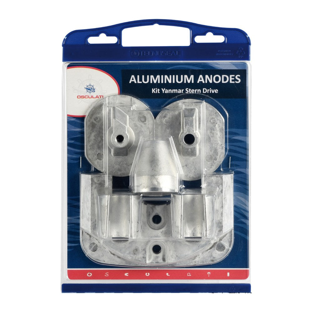 Osculati by Tecnoseal Kit aluminium anodes sterndrive units - foto originale Osculati Srl