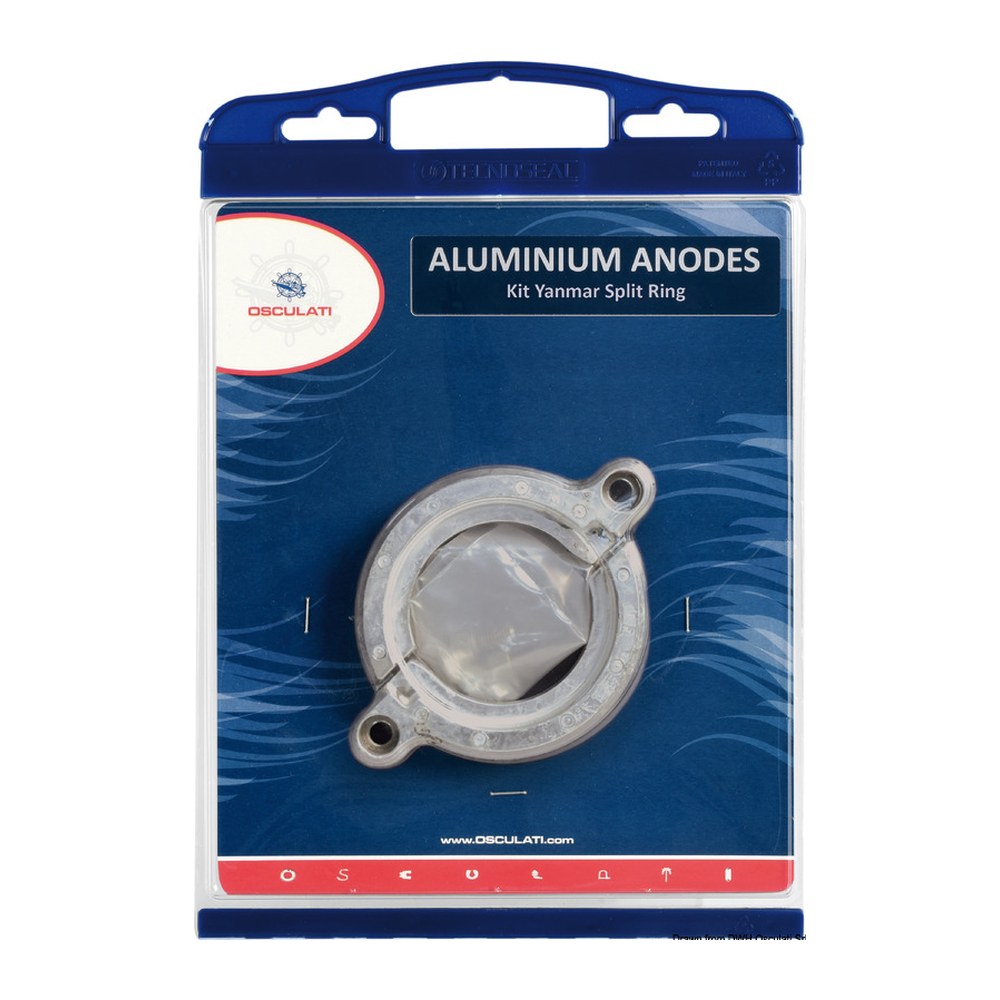 Osculati by Tecnoseal Openable zinc leg anode SD20>SD50 - foto originale Osculati Srl