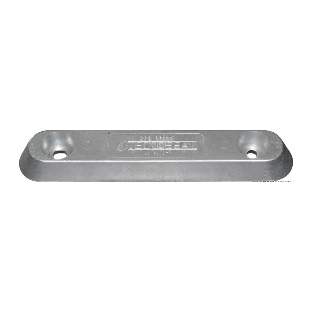 Tecnoseal Oval Vetus type anode 2400 g - foto originale Osculati Srl