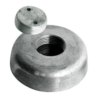 Tecnoseal Magnesiumanode mit verdeckter Befestigung Ø 120 mm