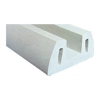 Tessilmare Profilé en PVC gris 72x30 mm coupe de 2 m