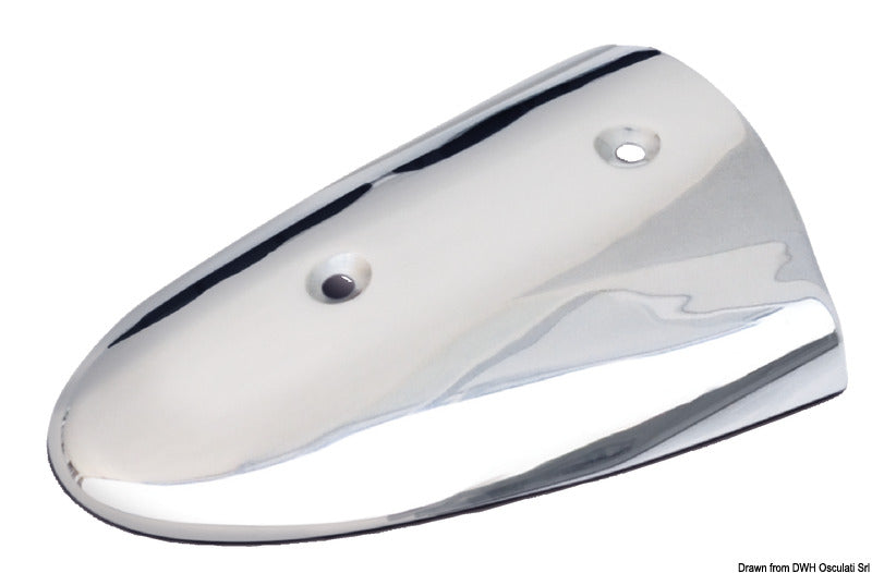 Tessilmare SPHAERA 25 fender profile SS end cap for slim base - foto originale Osculati Srl