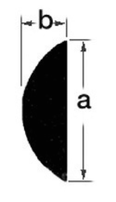 D-section AISI316 profile 30 mm Rod 3m (pack of 3) - foto originale Osculati Srl