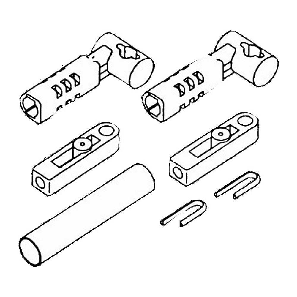 Ultraflex K56 kit for C2/C8/C0 cables on Mercury - foto originale Osculati Srl