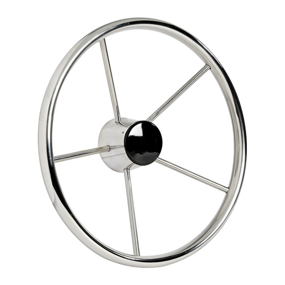 SS 5-spoke steering wheel 400 mm - foto originale Osculati Srl