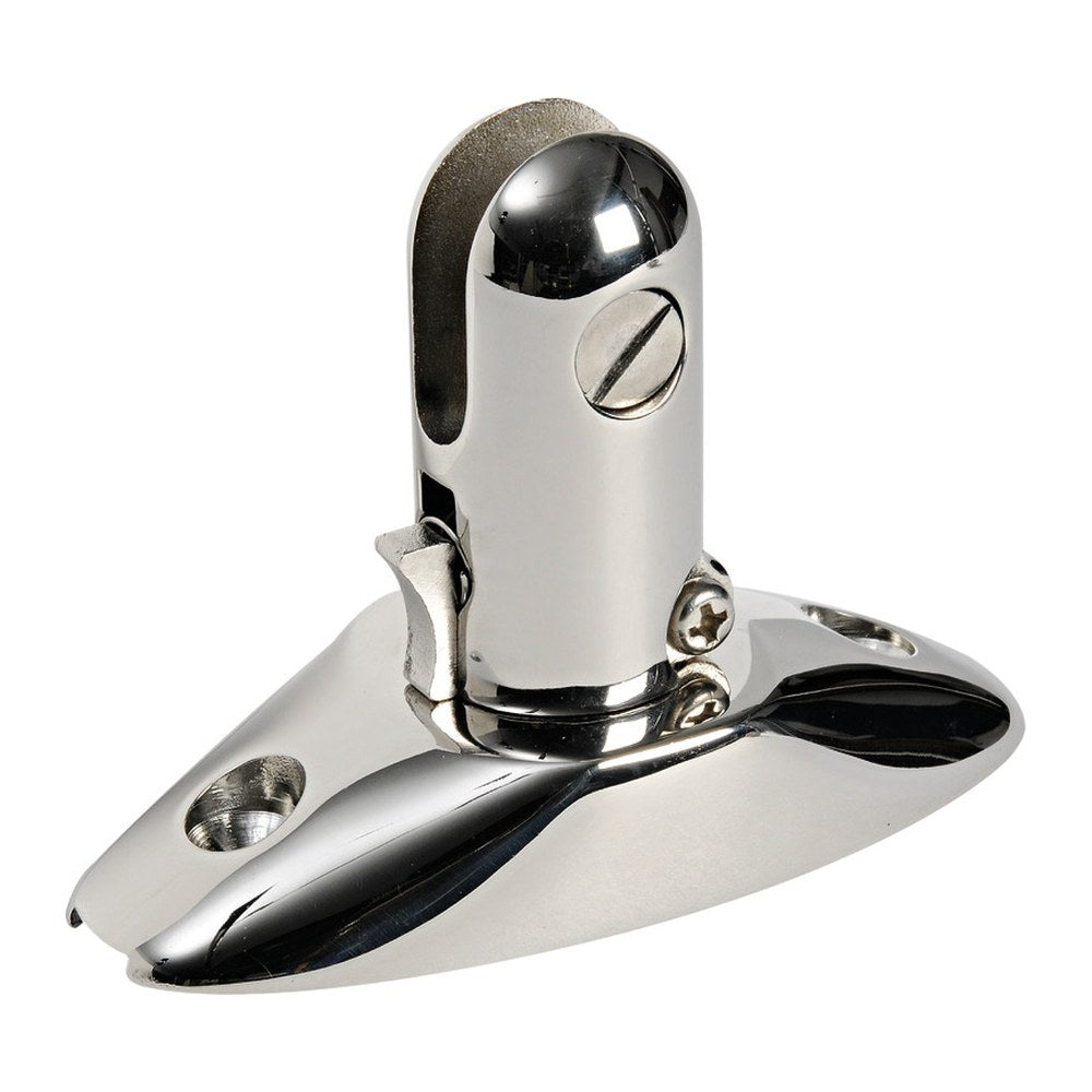 External snap base for biminis 90 x 40 mm - foto originale Osculati Srl