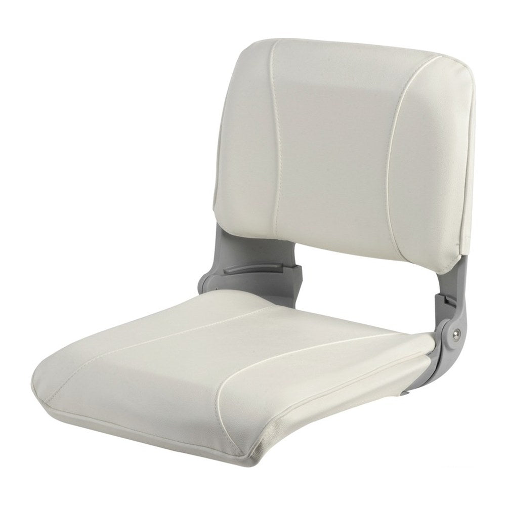 Seat foldable backrest and pull-out padding white - foto originale Osculati Srl