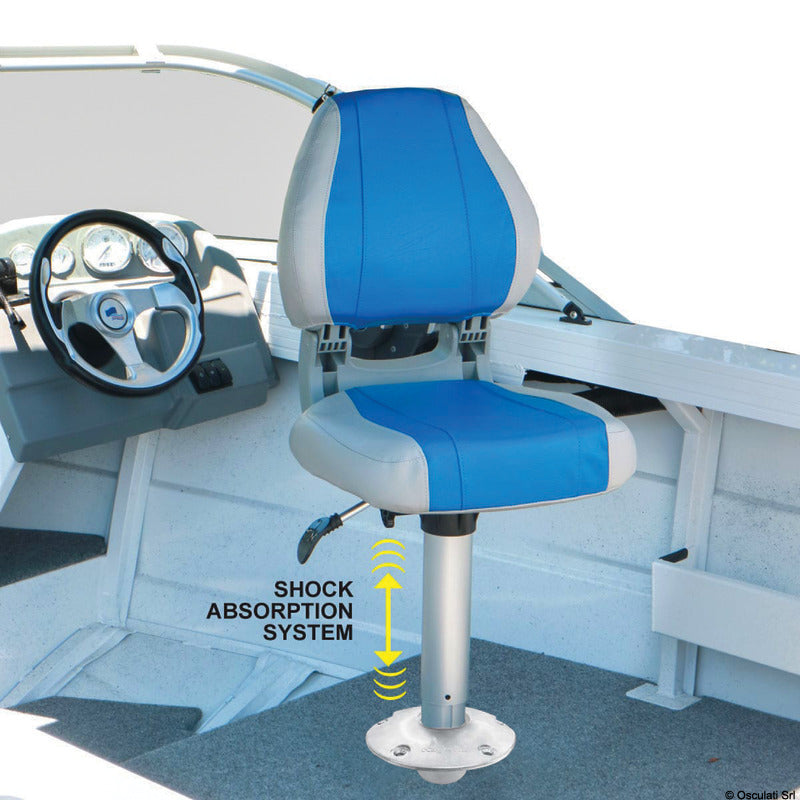 Oceansouth WAVERIDER pedestal telescopic 440/570 mm alu base - foto originale Osculati Srl